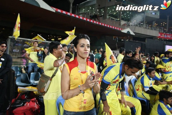 Trisha Krishnan @ Celebrity Cricket League